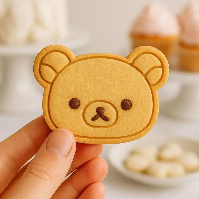 Molde cortador Rilakkuma para galletas infantiles