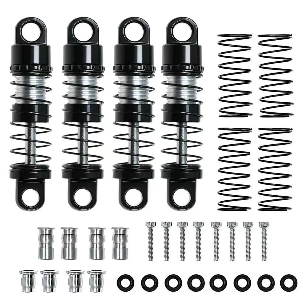 Amortiguadores de aluminio para coche RC – mejora de amortiguación