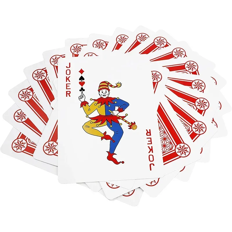 Set de cartas jumbo para juegos y magia