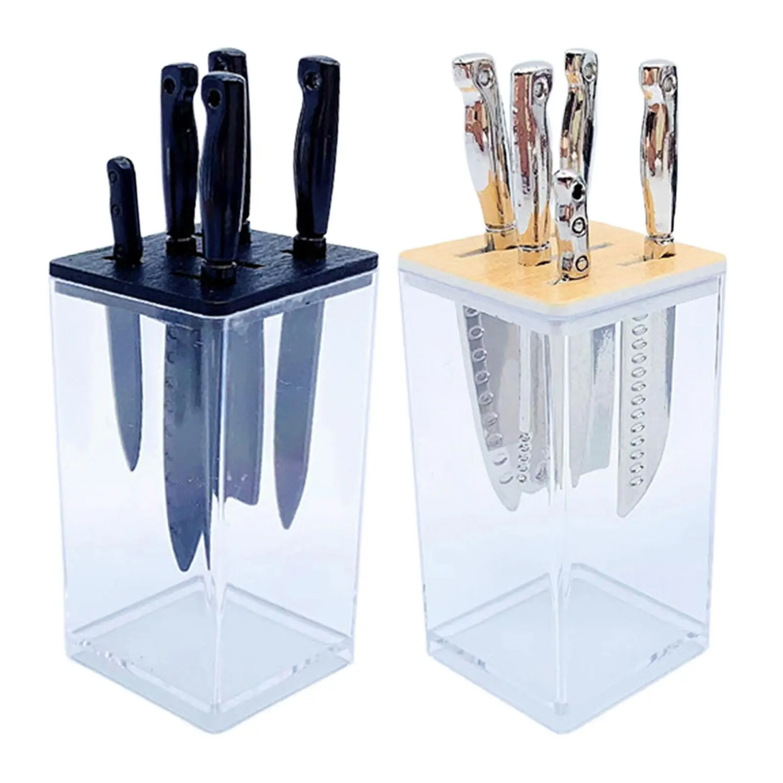 Soporte de utensilios de cocina para muñecas con cubiertos - imagen 4