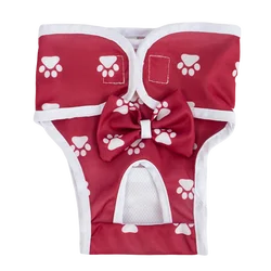 Pañales reutilizables con diseño huella suaves para bebé