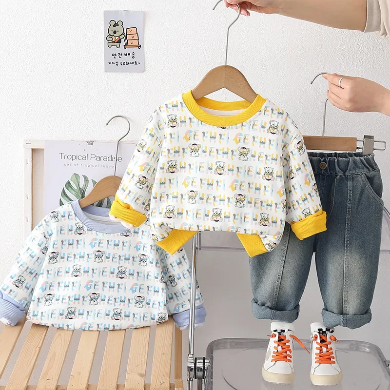 Detalle del diseño infantil en el conjunto
