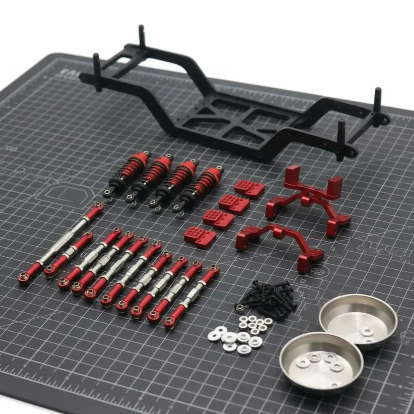 WPL Kit de amortiguadores y varillas metálicas de alto rendimiento - imagen 4