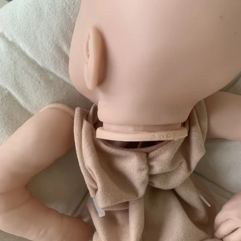 Kit muñeca reborn DIY sin terminar para pintar Jaylan NPK blanca - imagen 4