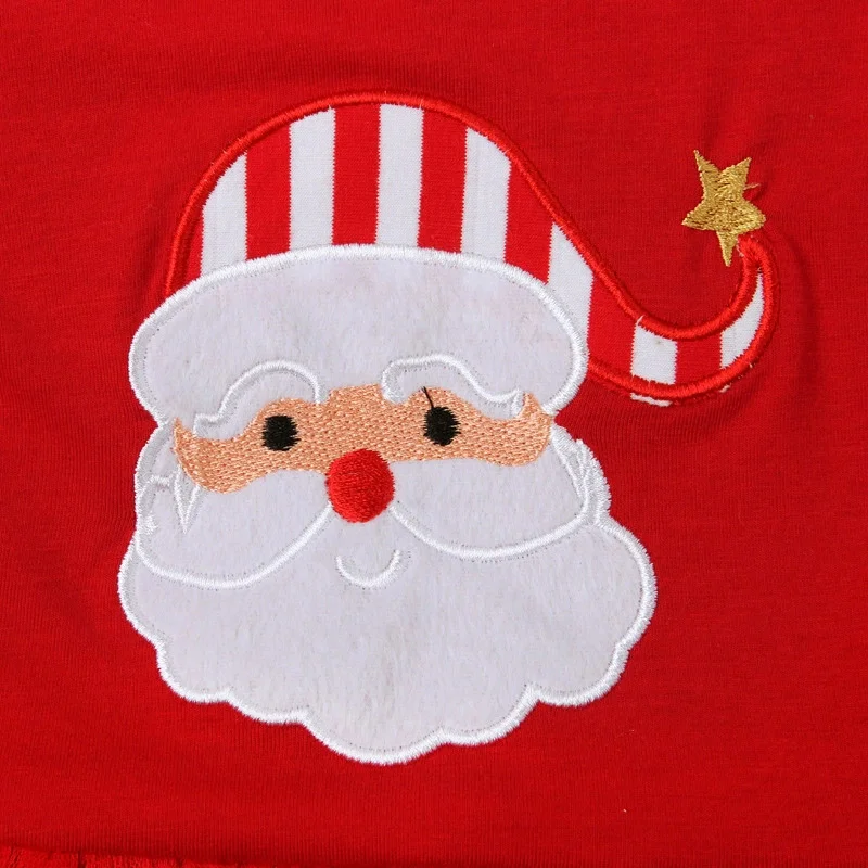 Conjunto de Navidad para niña con vestido y pantalón largo festivo - imagen 4