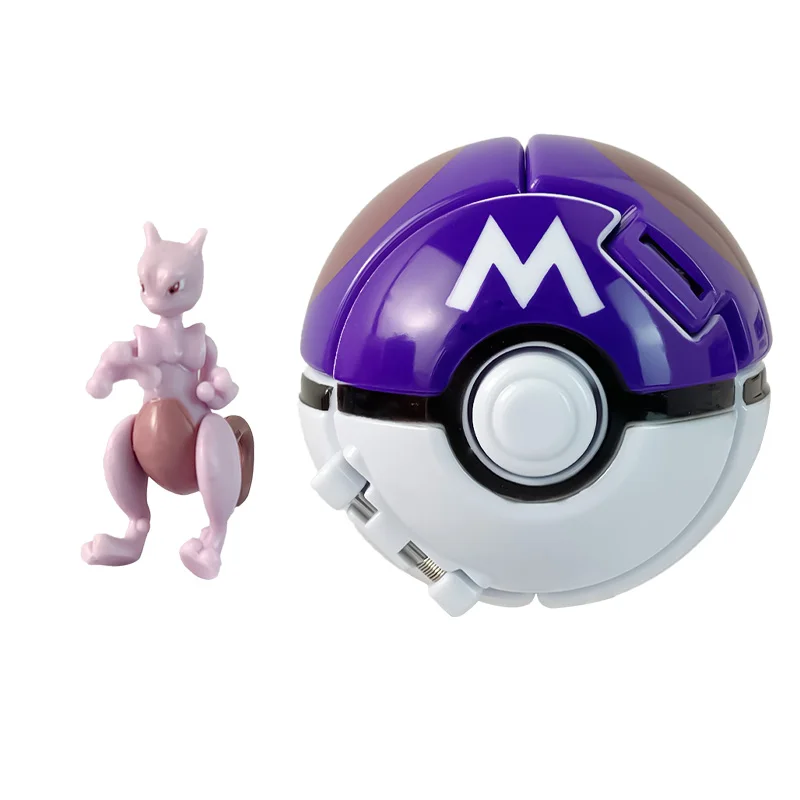 Muñeco Pokémon Pikachu con pelota de juguete para niños
