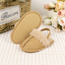 Tregren – Zapatillas antideslizantes de felpa para bebé
