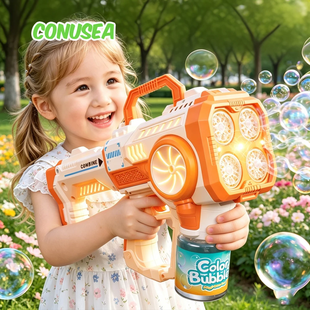 Máquina automática de jabón con burbujas para niños y niñas