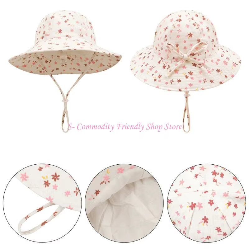 Sombrero pescador de algodón grueso unisex para interior infantil - imagen 3