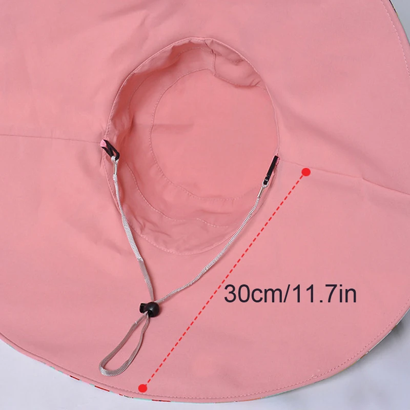Sombrero infantil UV con ala extensible para verano - imagen 5