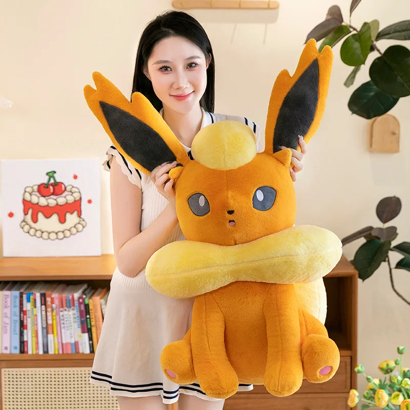 Peluche Pokémon Flareon suave y cómodo, almohada infantil para niños