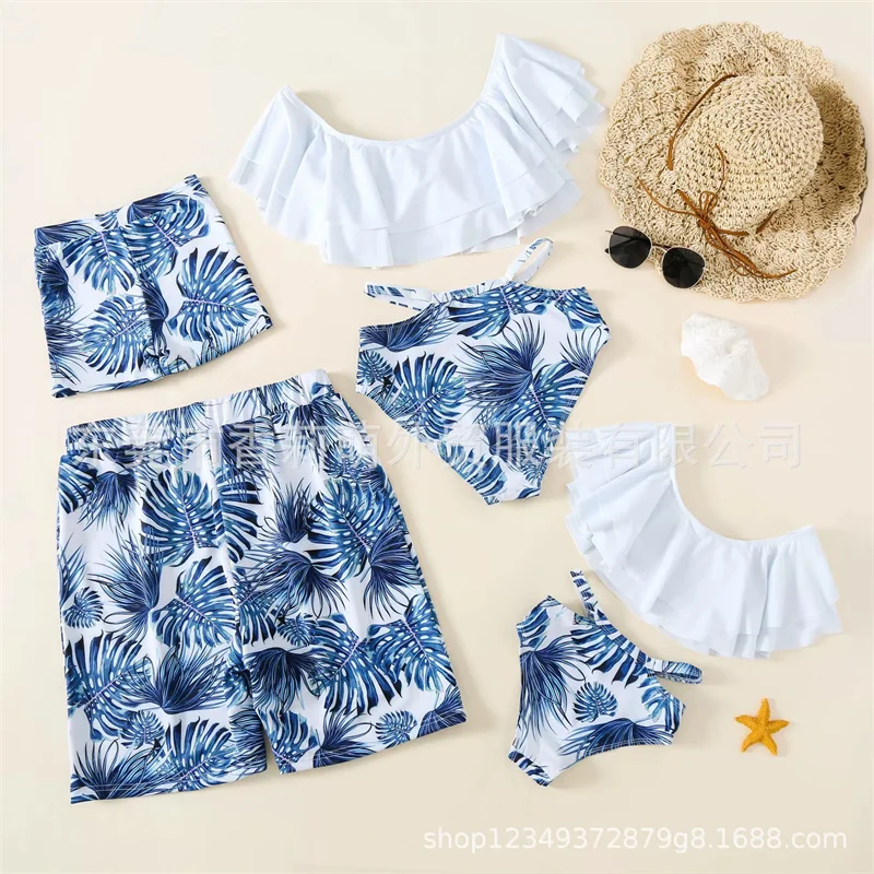 Conjunto traje de baño madre e hija – Ropa a juego familia verano - imagen 3