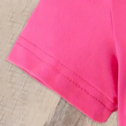 Conjunto de verano para niñas floral: camiseta y pantalón corto