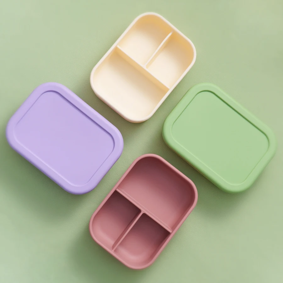 Producto en uso con alimentos coloridos