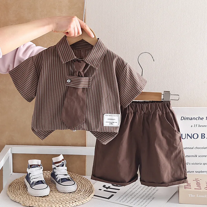 Conjunto de verano para bebé: camiseta y pantalón corto cómodo - imagen 5