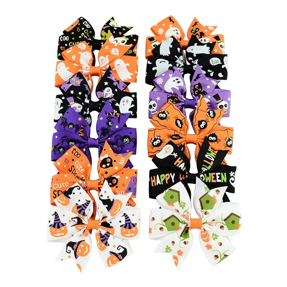 Accesorios cabello Halloween cinta grogrén multicolor para niña - imagen 5