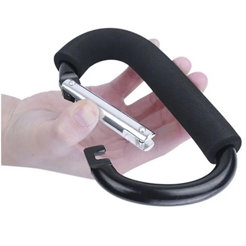 Mosqueton grande para cochecito y bolso - clip de aluminio duradero - imagen 5