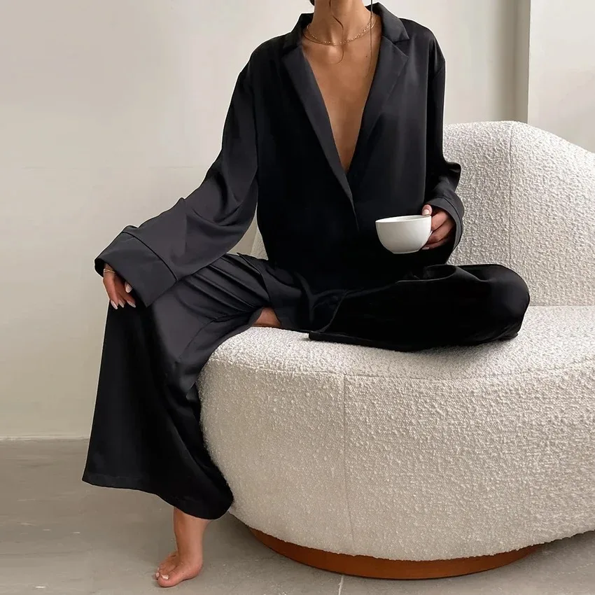Pijama de satén para niños – Cómoda y elegante - imagen 2