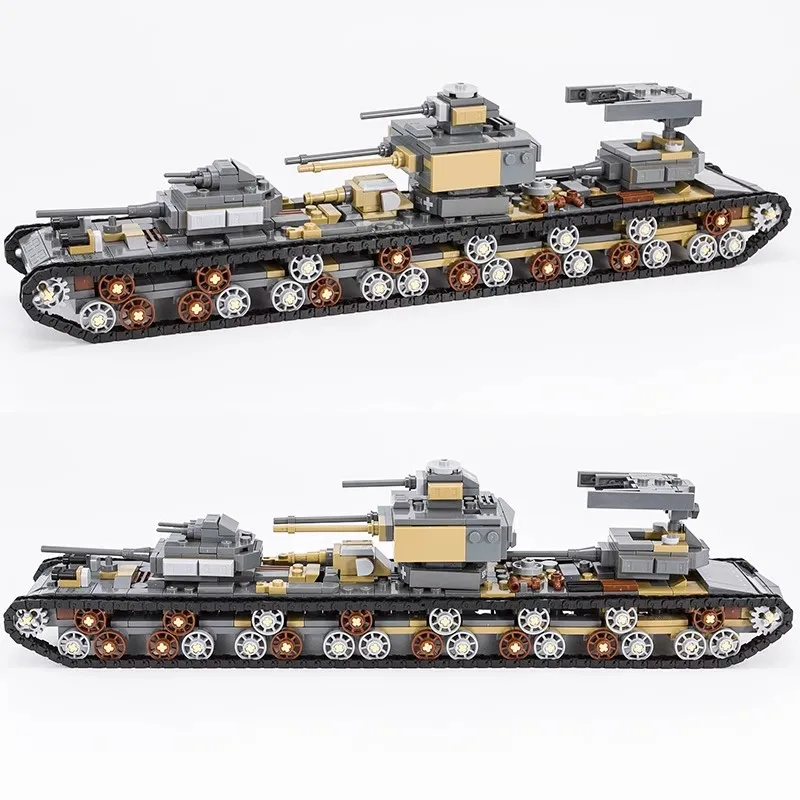 Bloques de construcción militares con tanque pesado transformable - imagen 2