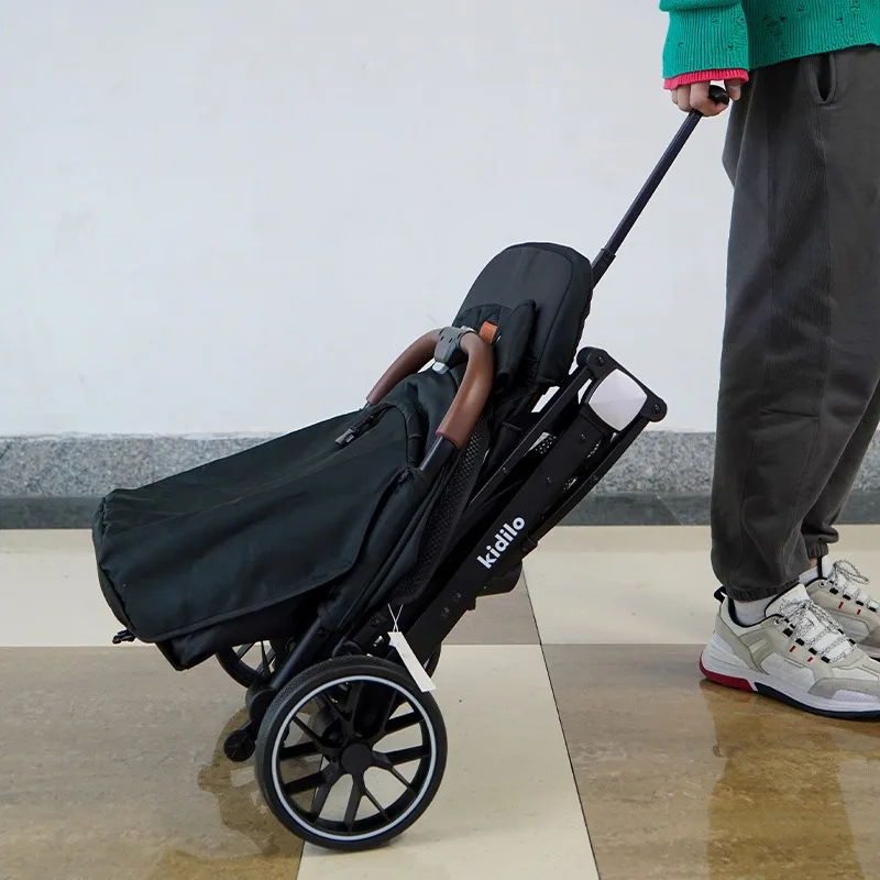 Cochecito ligero plegable para bebé con asiento reclinable - imagen 2