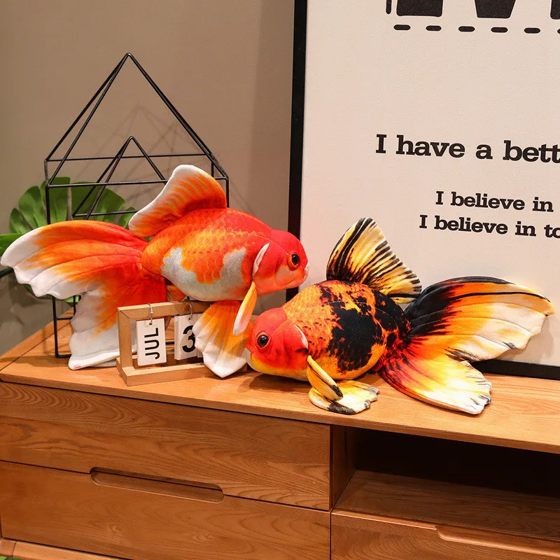 Peluche animal Goldfish Lucky Koi para regalos y decoración - imagen 2