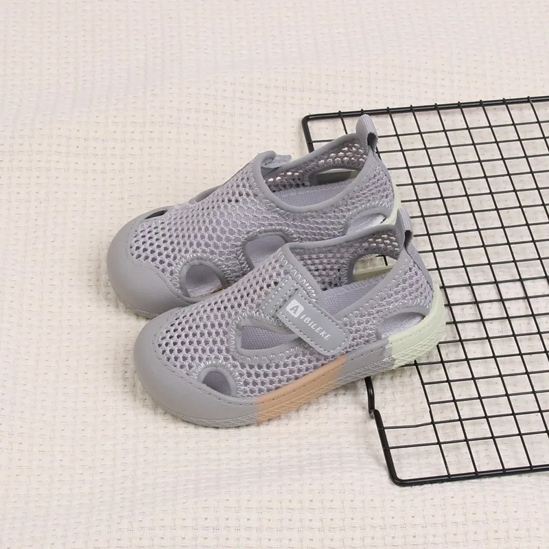 Zapatillas barefoot antideslizantes de malla transpirable para niños - imagen 2