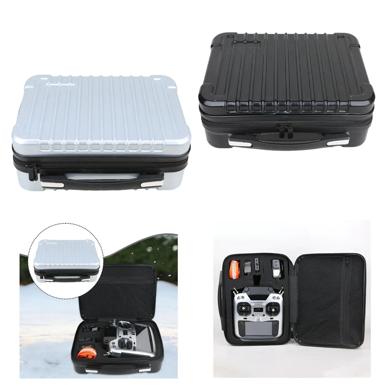 Funda de transporte para emisora RC de avión con cremallera - imagen 2