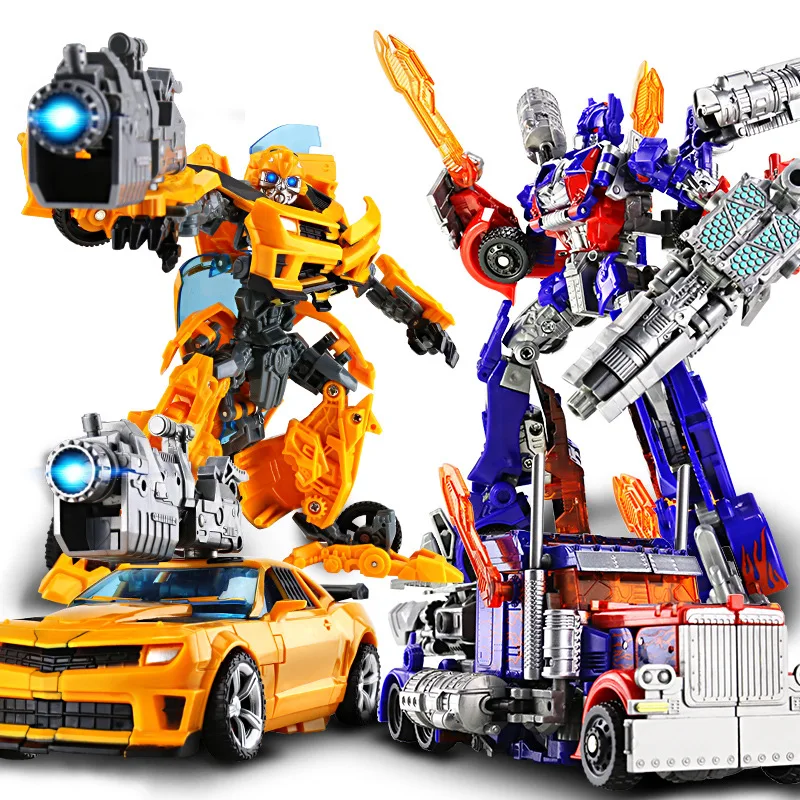 Robot Transformable Coche Optimu – Juguete articulado para niños - imagen 5