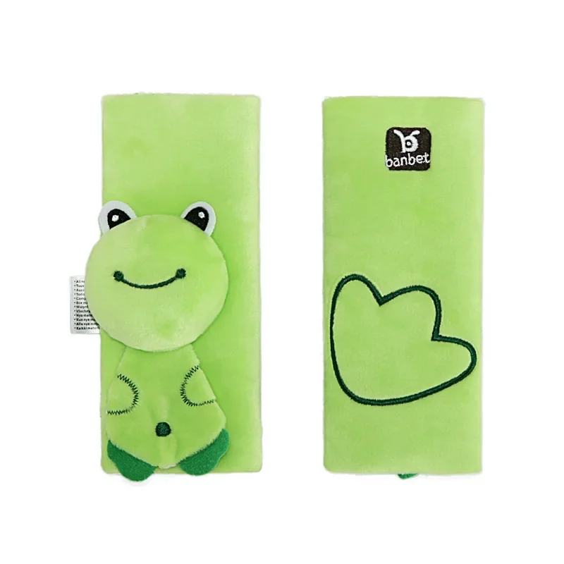 Funda de peluche para cinturón de seguridad bebé - Silla de paseo