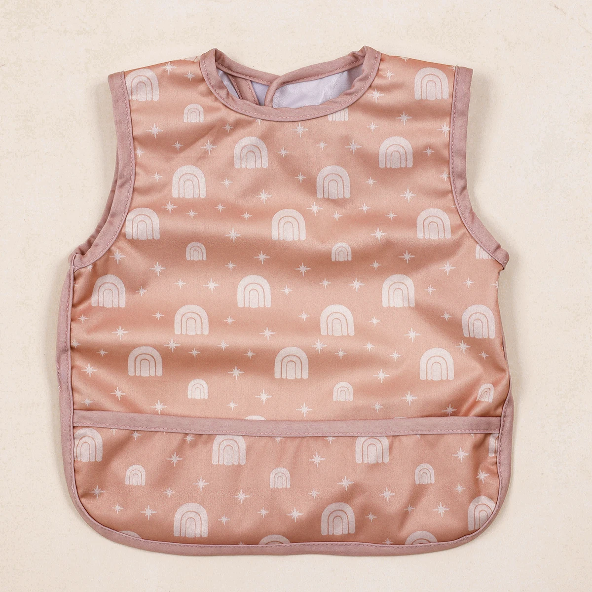 Babero impermeable para bebé – Tejido reciclado transpirable - imagen 2