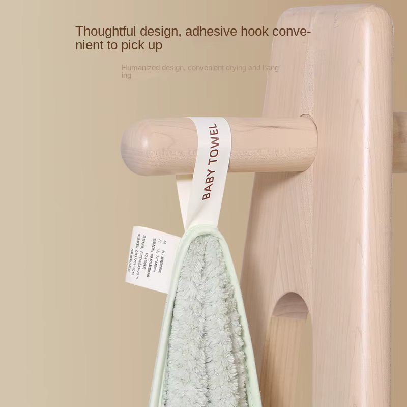 Toalla bebé capucha de algodón suave absorbente - imagen 5