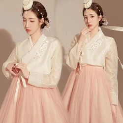 Vestido niña coreano Yanji – Estilo hanbok tradicional para fiestas