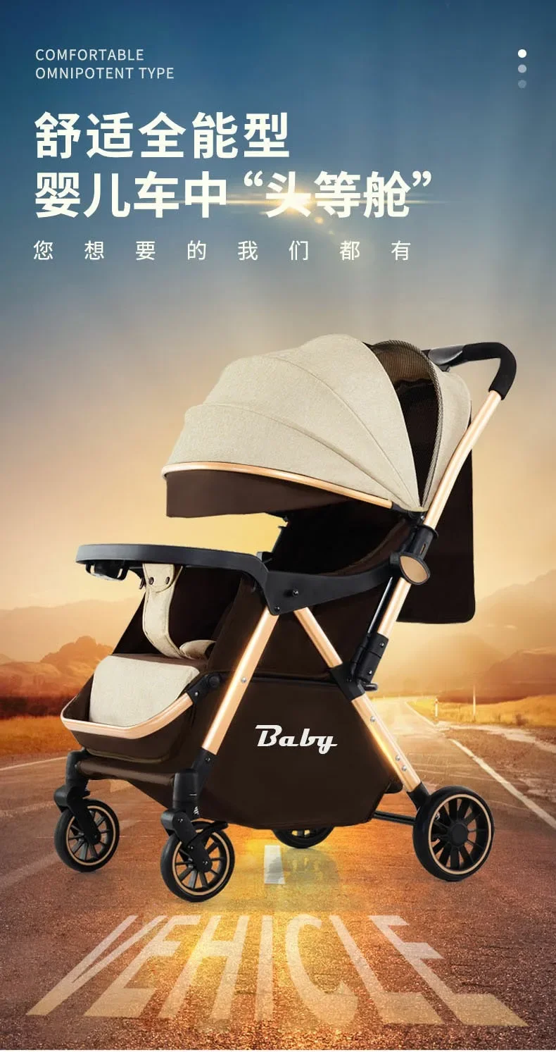 Andador infantil con cochecito plegable
