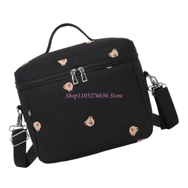 Bolso de maternidad termico de viaje para biberon y comida - bordado - imagen 4