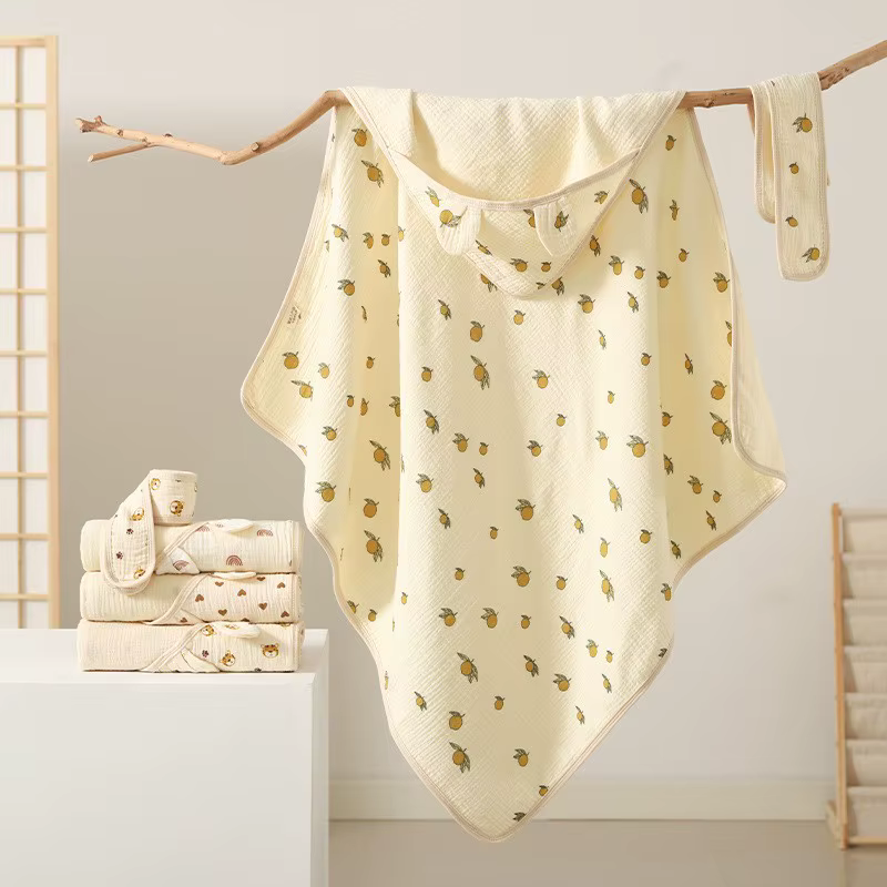 Saco de dormir con capucha para bebé recién nacido vista frontal