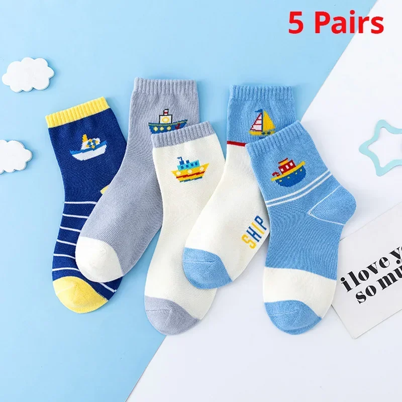 Calcetines con animales para niños y niñas – Algodón suave - imagen 3