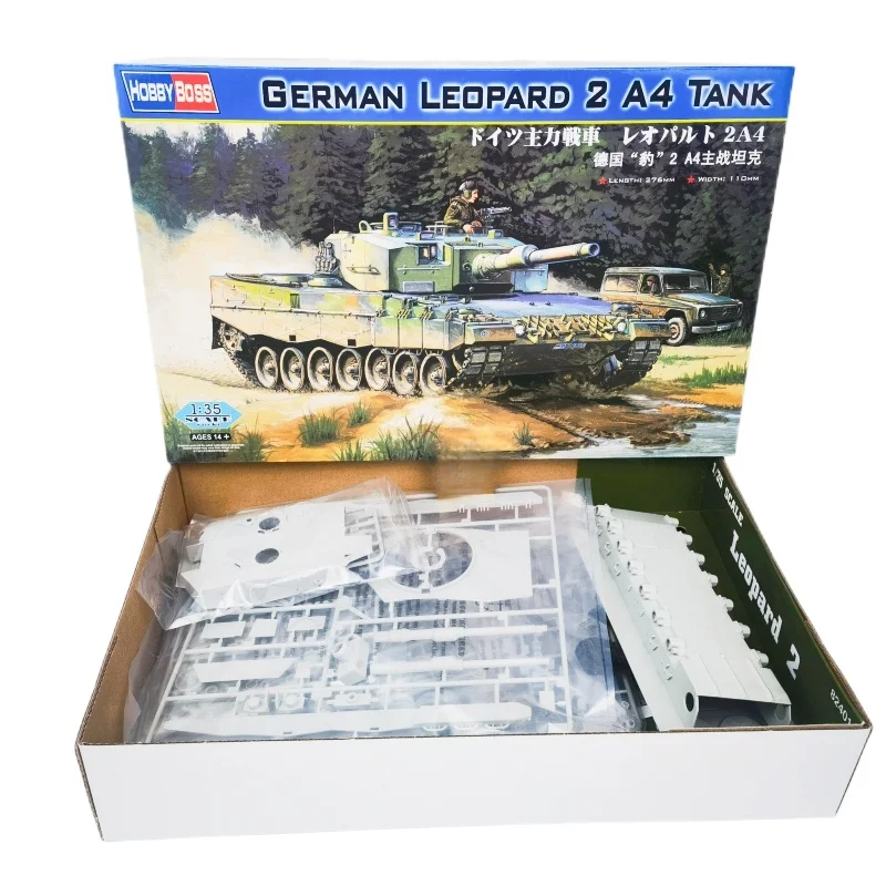 Trumpeter Maqueta de tanque Leopard 2A4 de plástico para ensamblar - imagen 3