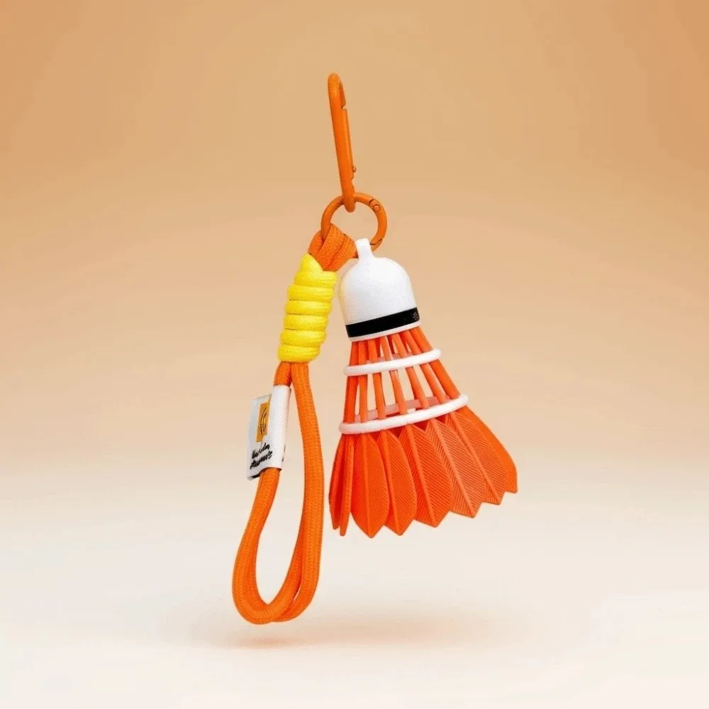 Llavero de bádminton impresión 3D con cordón para llaves - imagen 4