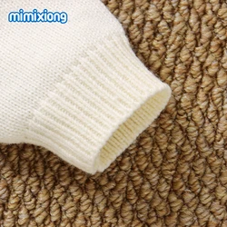 Conjunto de otoño para niña: suéter de punto con lazo y pantalón