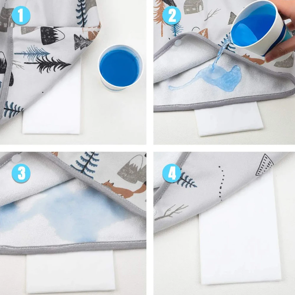 Pañal reutilizable impermeable corto para bebé - Protege día y noche - imagen 2