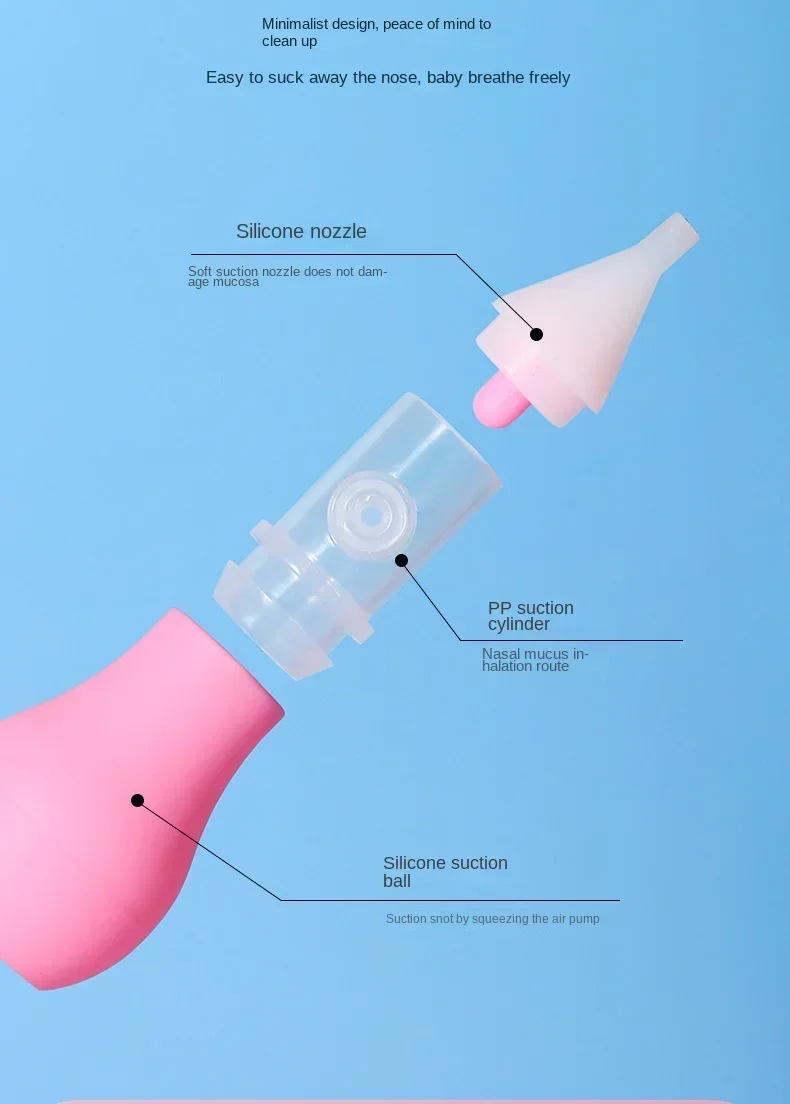 Irrigador nasal para bebés