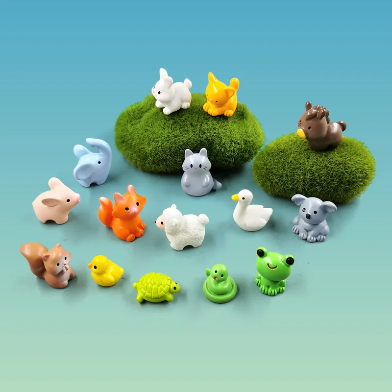 Set de figuras de animales y hadas para jardín infantil - imagen 2