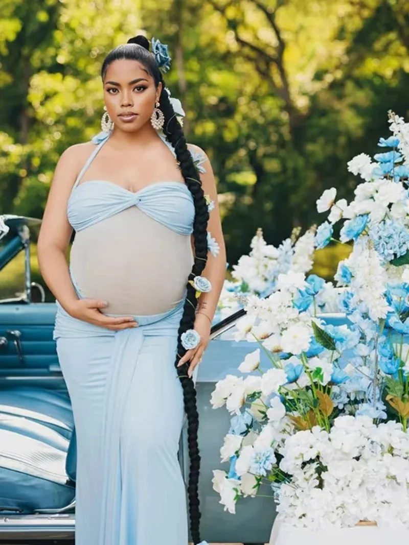 Estilo para sesión de fotos y eventos de maternidad