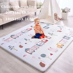Alfombra de juegos plegable para bebés con dibujos animados