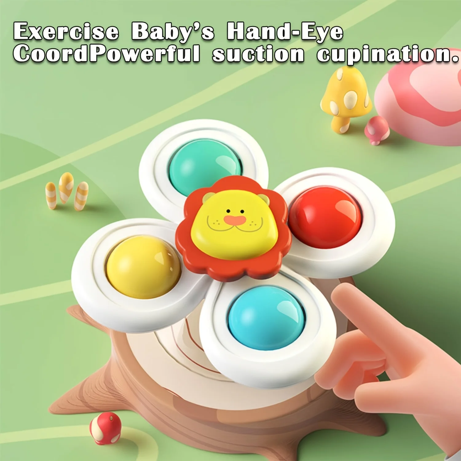 Juego de ventosa para baño y aprendizaje