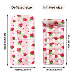 Silla flotante inflable de piscina y playa para relajarte