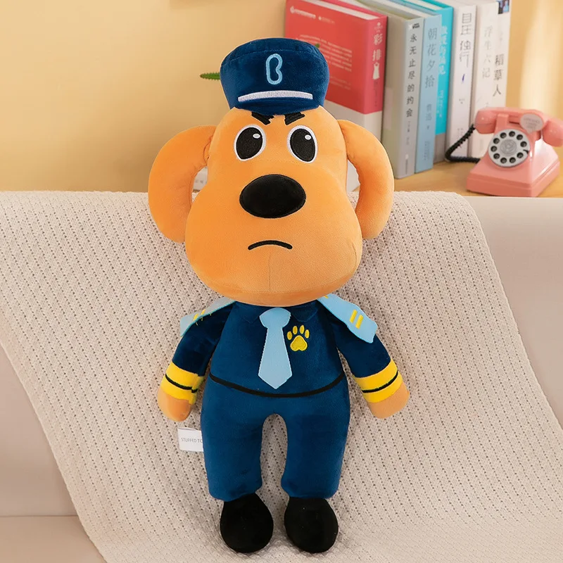 Peluche perro labrador policía sheriff suave y esponjoso - imagen 5