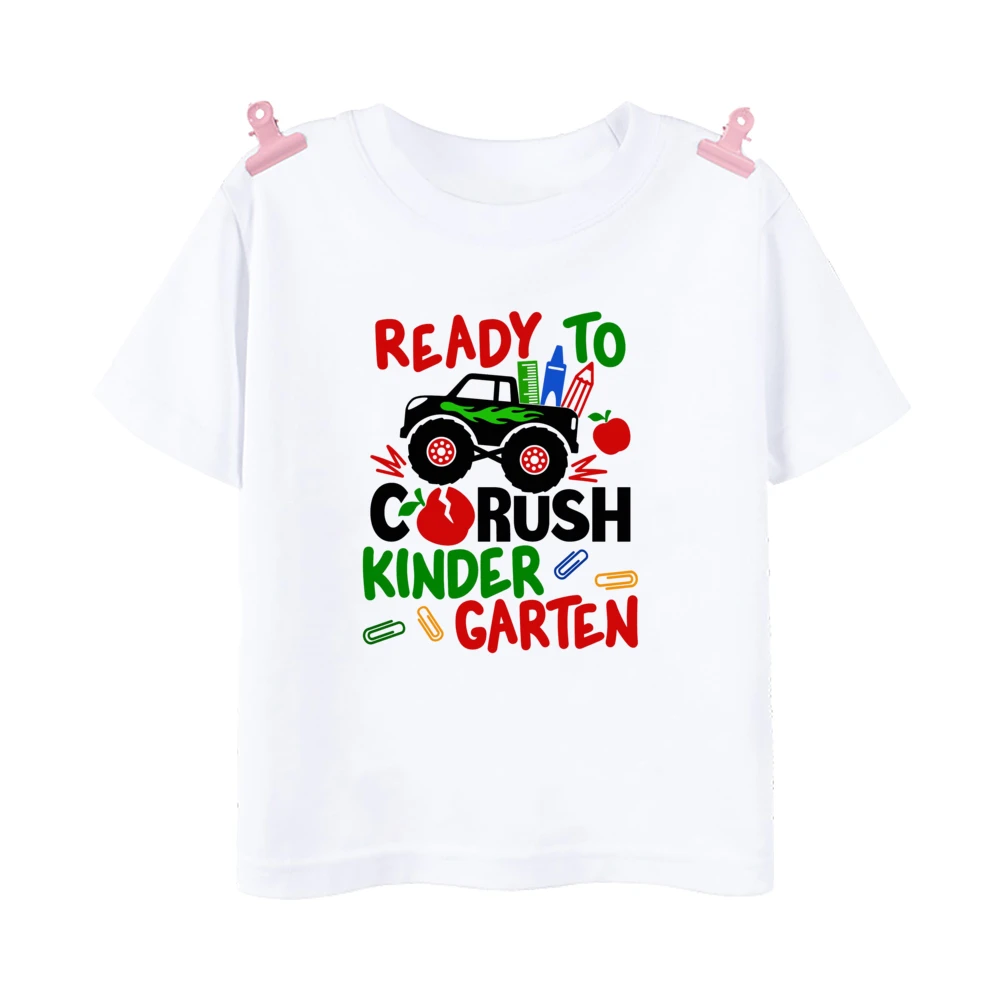 Camiseta manga corta infantil - Vuelta al cole para niños - imagen 3