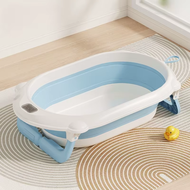Bañera plegable con control de temperatura y base antideslizante - imagen 4