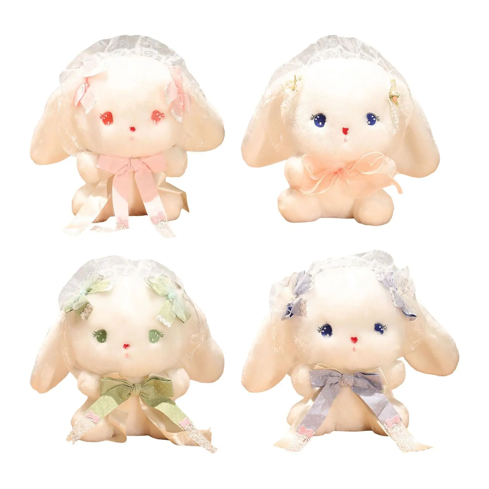 Peluche conejito para habitación infantil, figura suave regalo - imagen 4